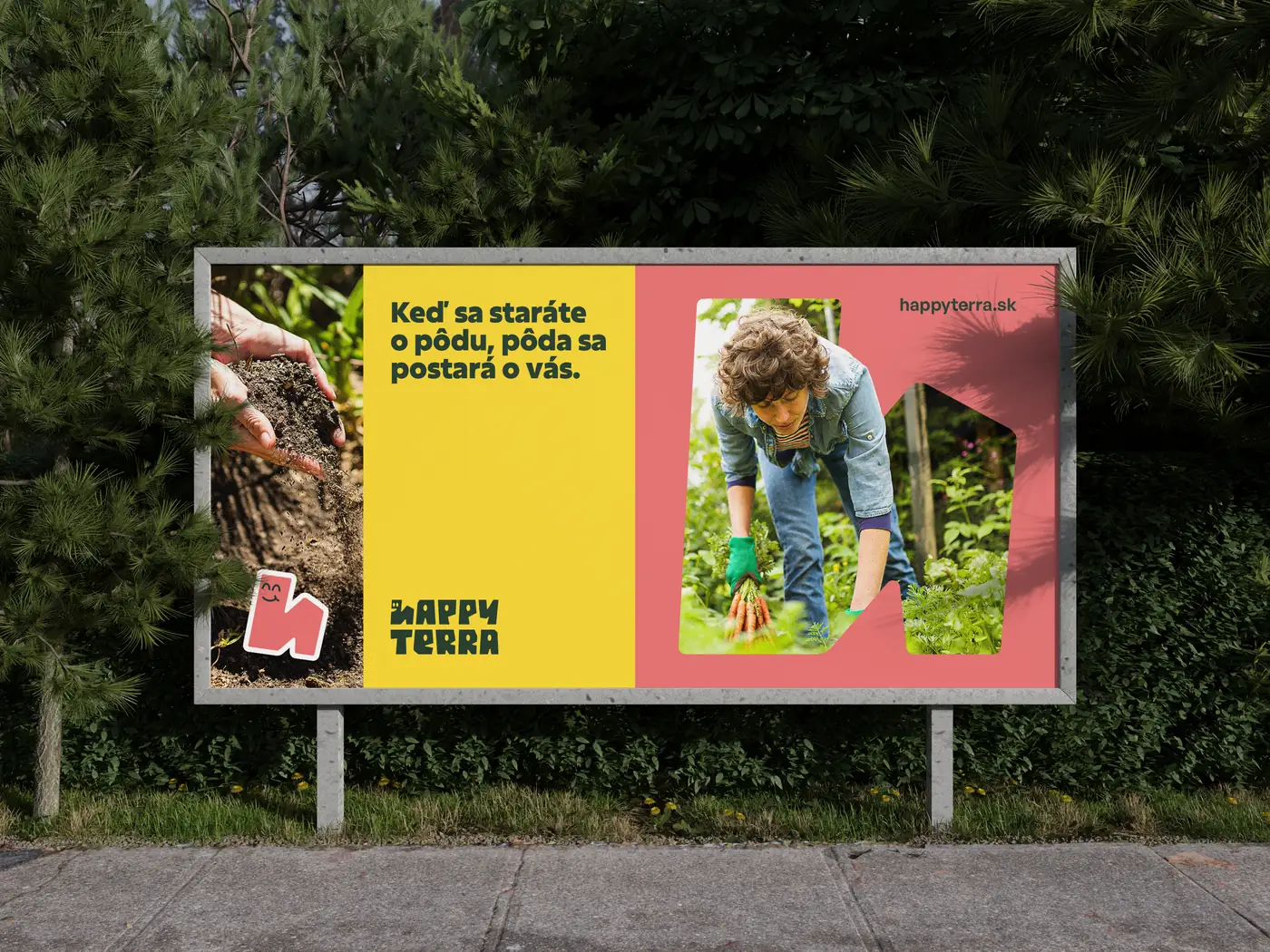 Happy Terra – rebranding – Branding, Kreatíva